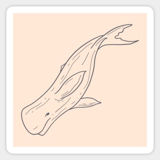 Sperm Whale 2 Sticker